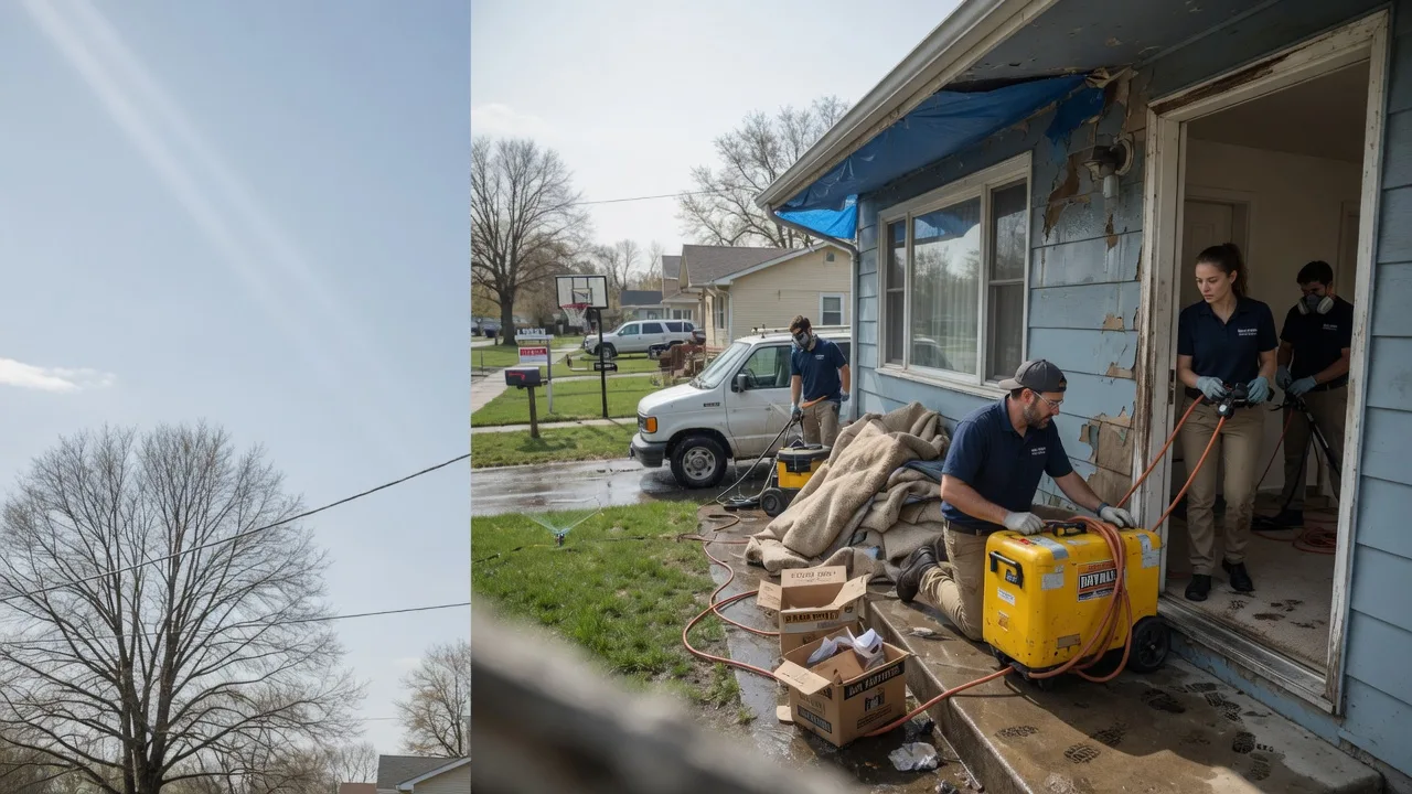 Basement Flood Cleanup in Raleigh, ND near me